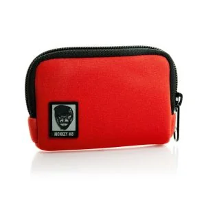 Monkey M8 Grand Wallet: Slim Neoprene Wallet Red