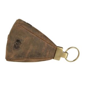 Greenburry Vintage Leather Key Case with 3 Key Rings