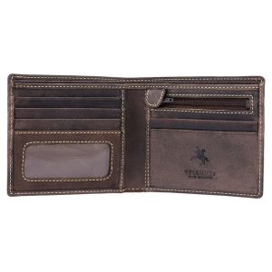 Visconti Wallet Hunter Shield Brown