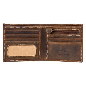 Visconti Wallet Hunter Shield Tan