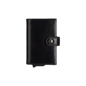 Visconti Pop Out Card Wallet Speziale - Premium Black Leather